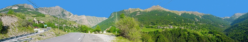 vue panoramique de la station Les Orres